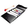 Avery Dennison Expanding File, 5 Pocket, Black 73517